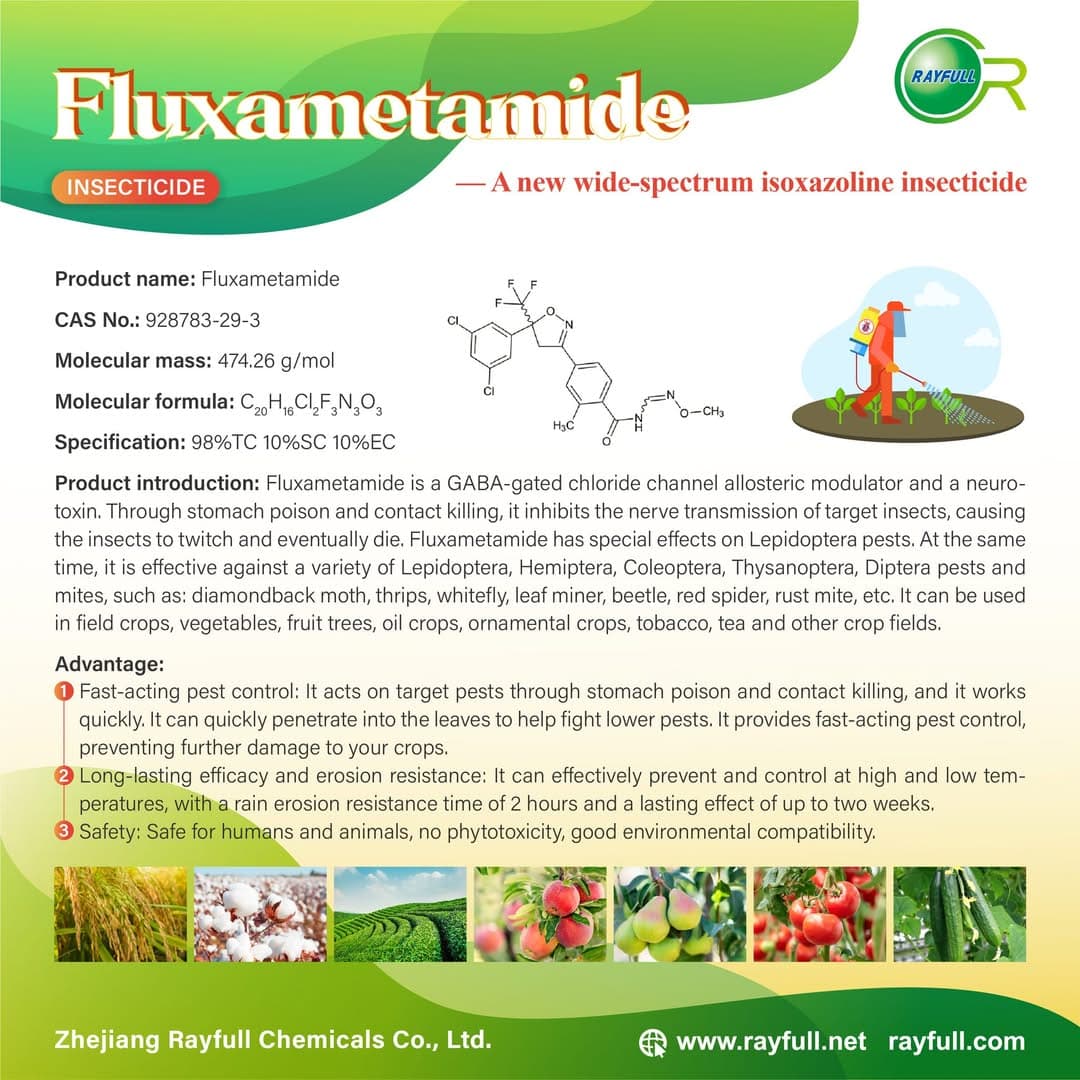 Fluxametamide – Hoạt chất đột phá trong kiểm soát sâu hại