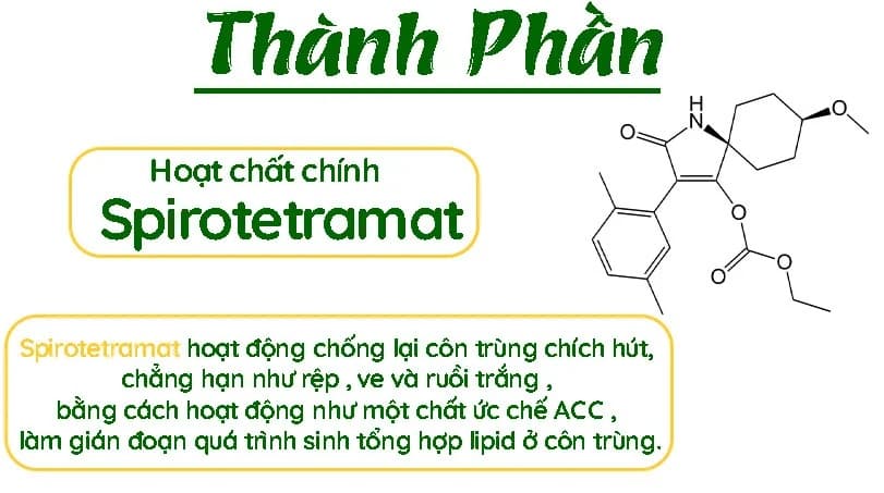 Một Công Thức Phối Mới Dựa Trên Nền Spirotetramat Cho Việc Tiêu Diệt Rệp Sáp Triệt Để - Đừng Bỏ Lỡ Sản Phẩm Tuyệt Vời Này Nhé
